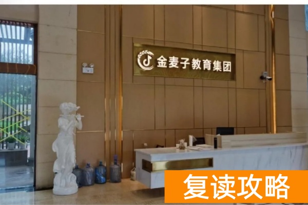 金麦子单招培训学校怎么样